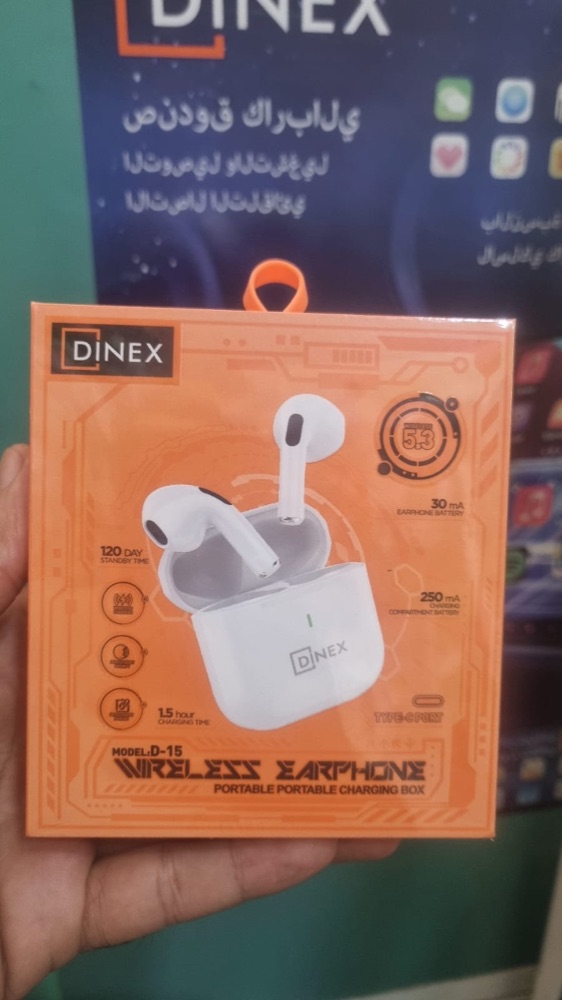 Écouteurs sans fil Dinex D-15 – Bluetooth 5.3