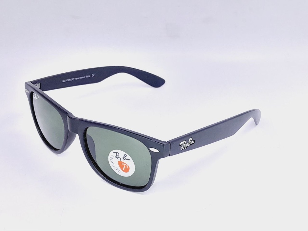 Lunettes classiques noir mat – polarisées
