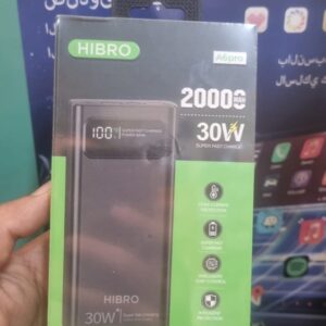 Power bank Hibro A6 Pro 20 000 mAh – charge rapide 30W